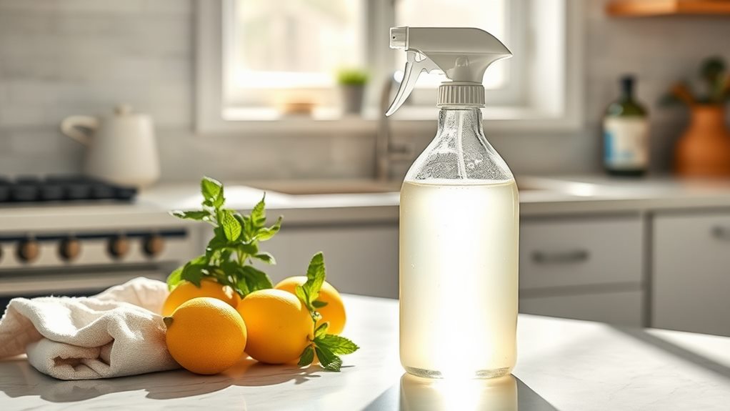 How to Make Your Own Vinegar Cleaning Spray - Ozaclean