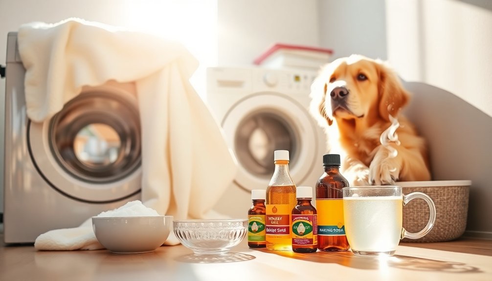 clean bedding with pets