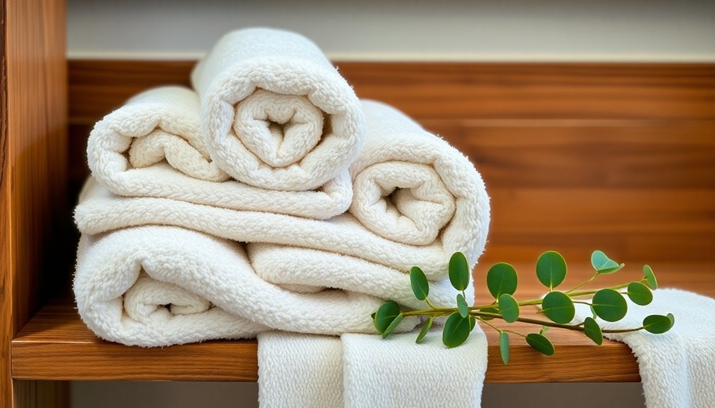 fresh fluffy towel maintenance