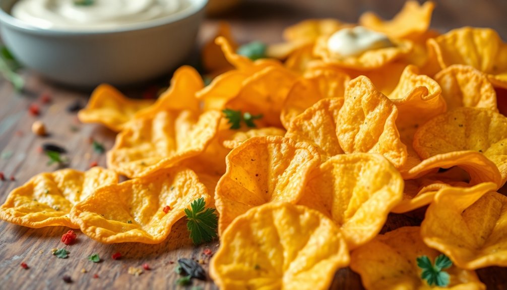 keto friendly chip snacking