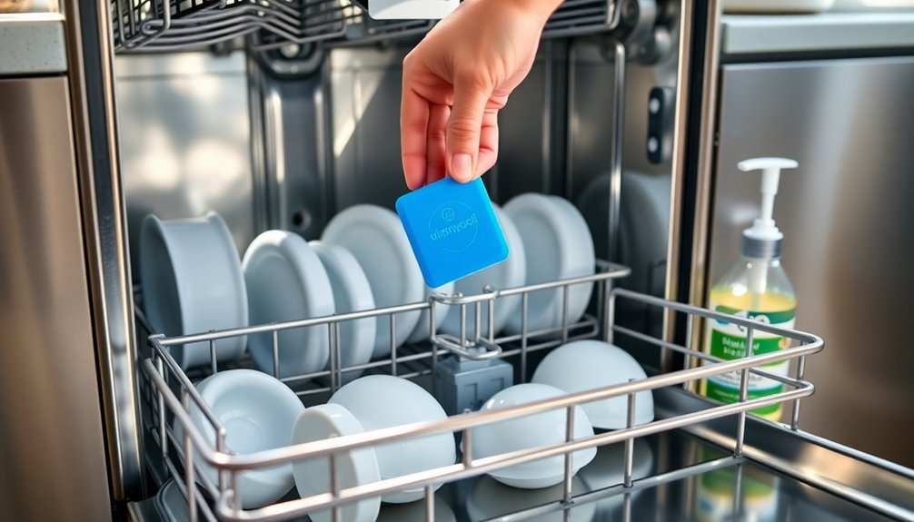 maintain dishwasher with tablets