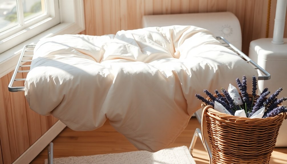 post drying comforter maintenance tips