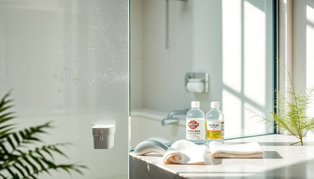prevent soap scum buildup