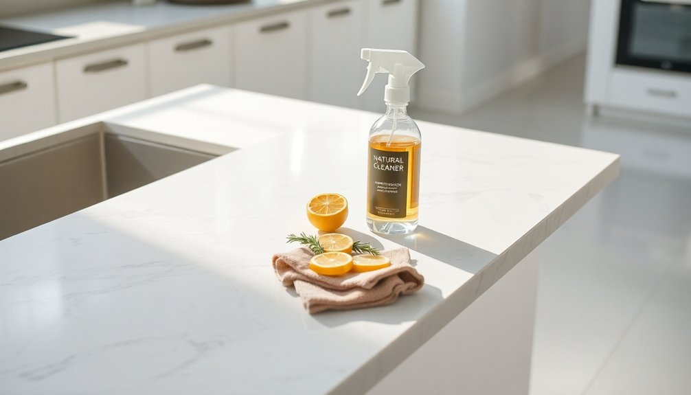 safe countertop disinfecting methods