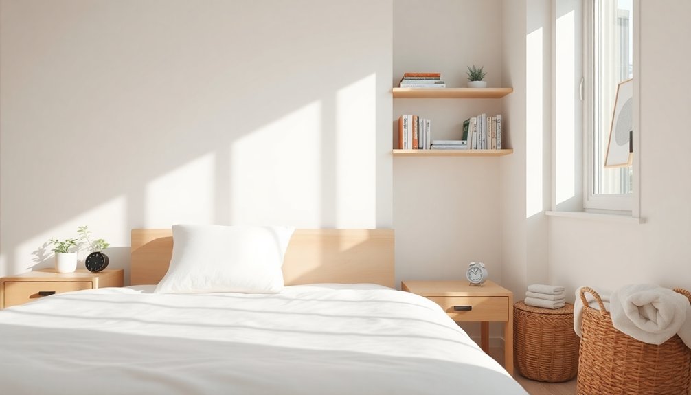 clutter free bedroom organization tips