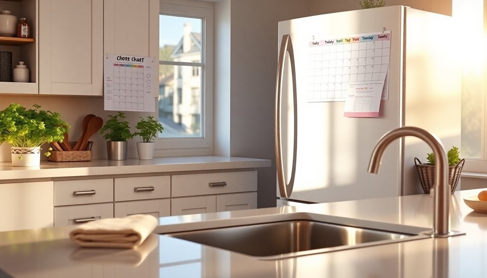 consistent cleaning routine habits