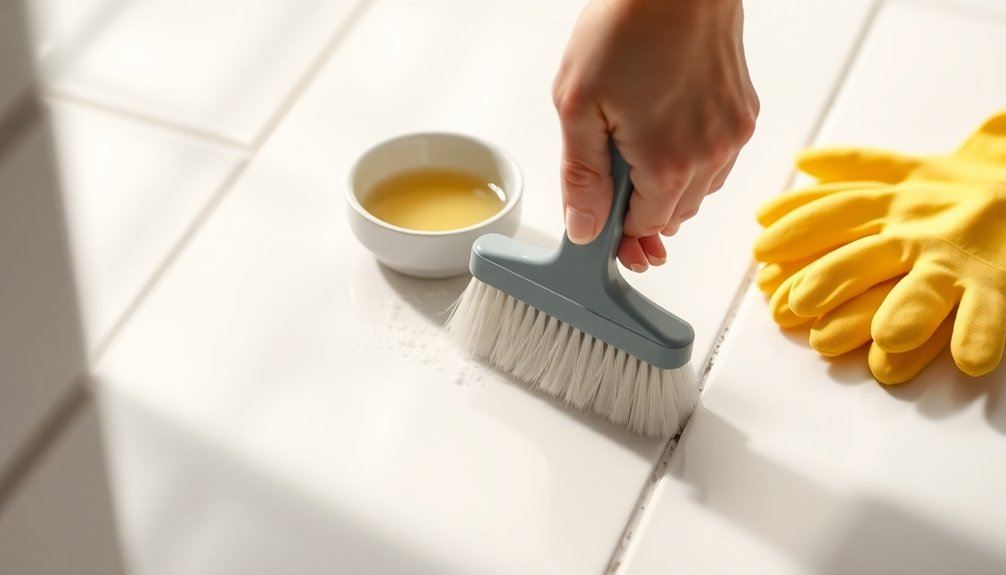 effective grout cleaning process