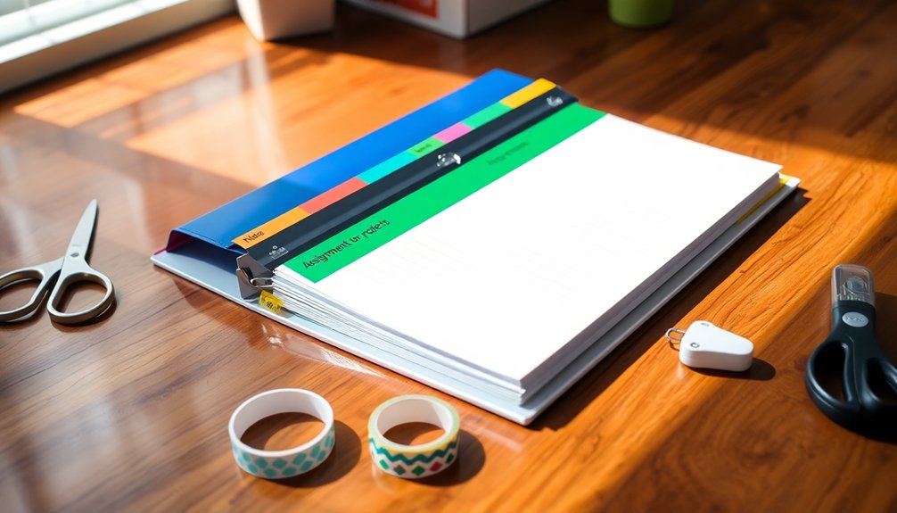 efficient binder organization strategies