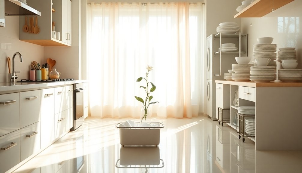 quick cleaning for efficiency