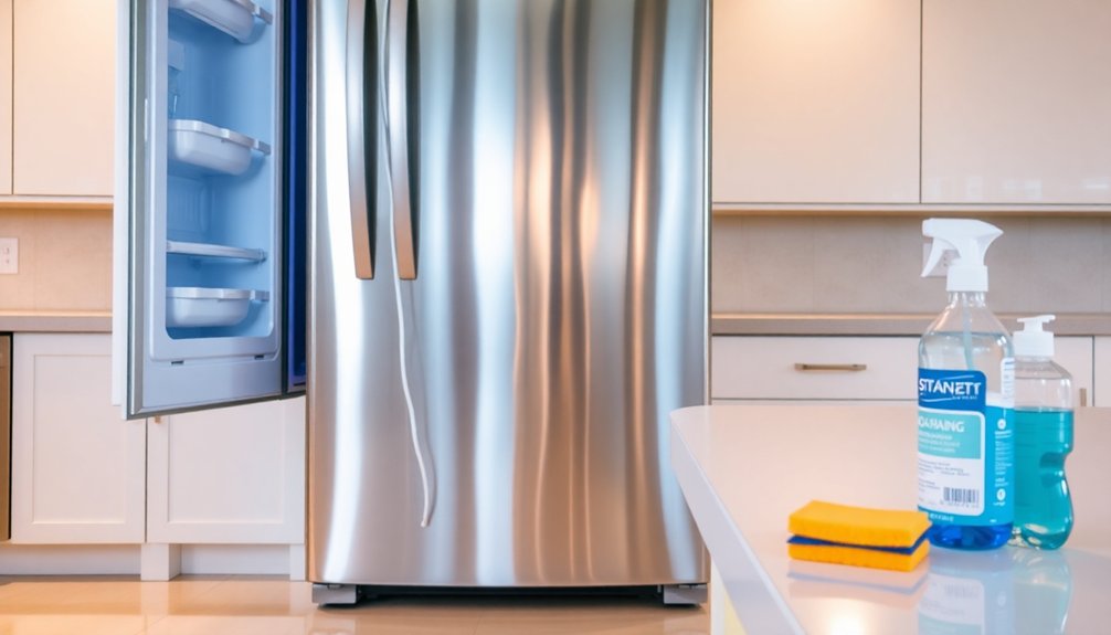 unplug fridge for safety