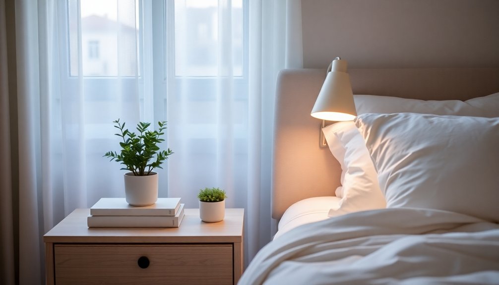 calming nightstand organization tips