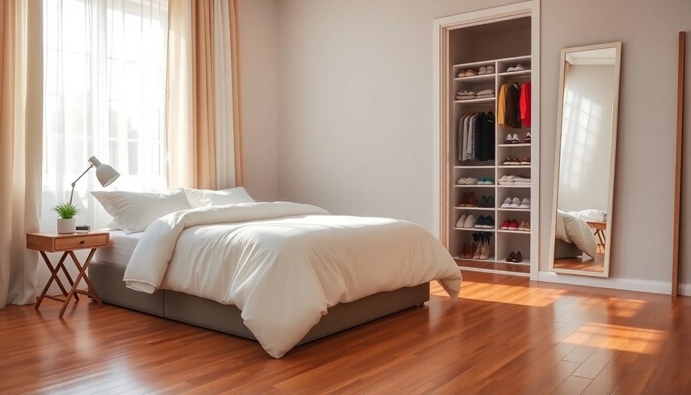 deep clean your bedroom