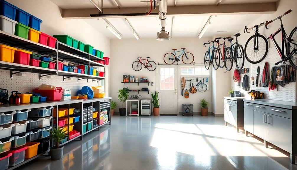 garage organization and transformation