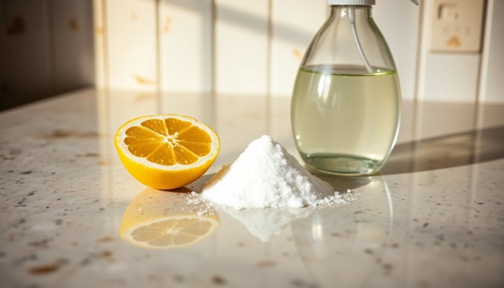 lemon and baking soda