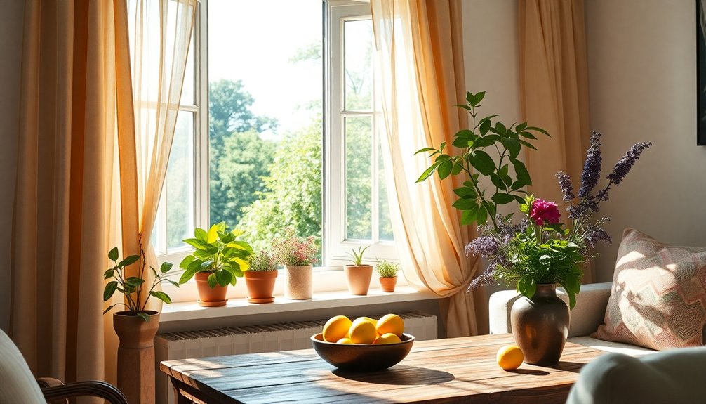 open windows for freshness