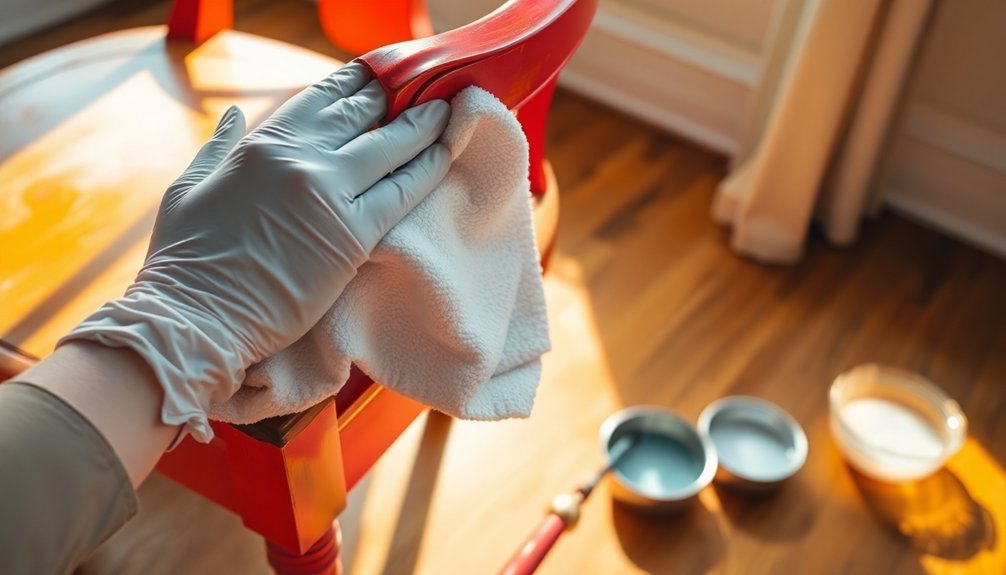 regular wood furniture maintenance