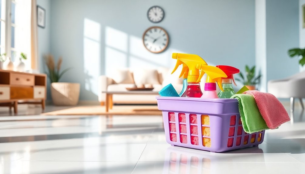 room by room cleaning efficiency