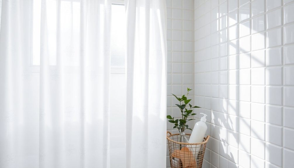 shower curtain cleaning tips