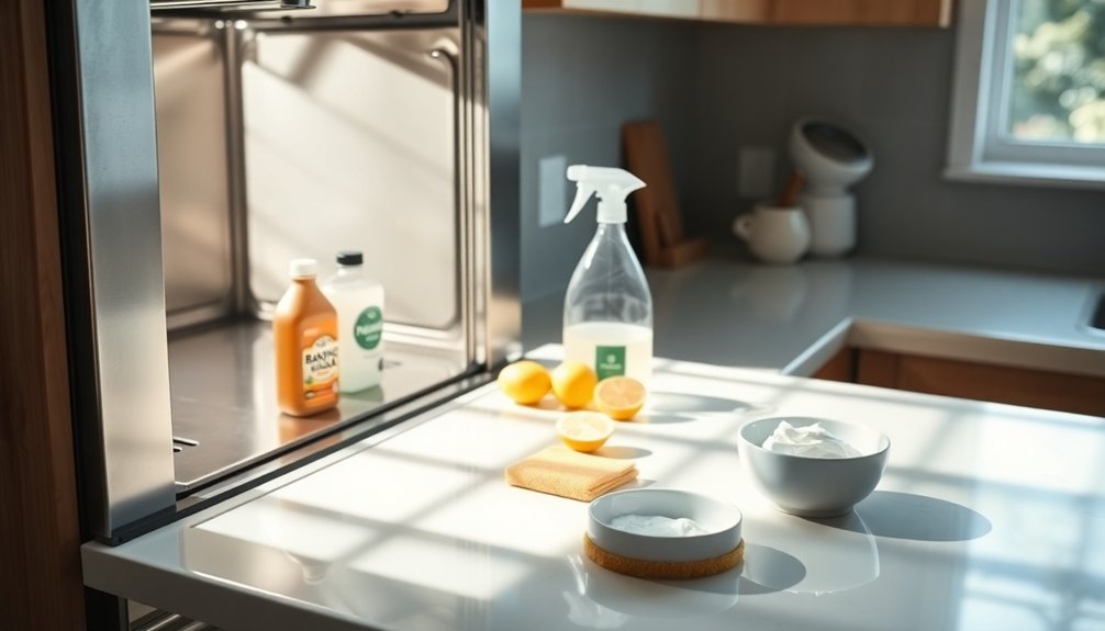 step by step oven cleaning process