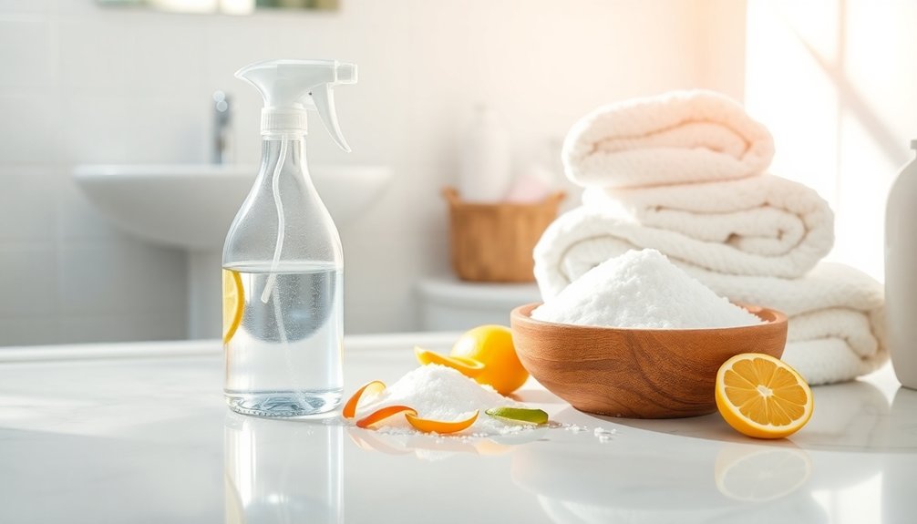 baking soda bathroom cleaning