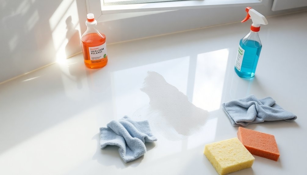 balanced surface cleaning routine