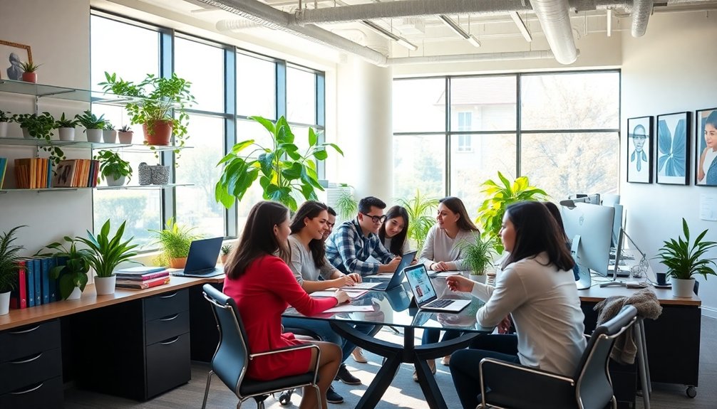 clean office boosts collaboration