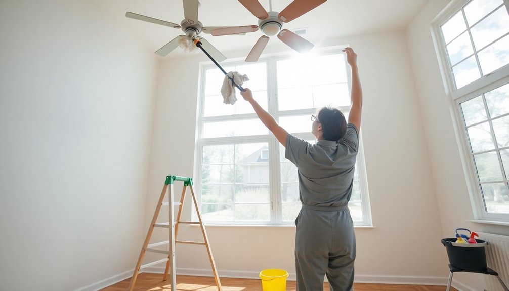 cleaning high surfaces effectively