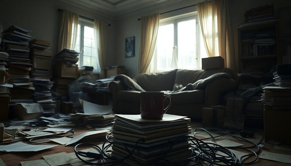 clutter impacts physical health