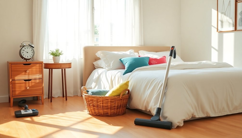 deep clean bedroom checklist