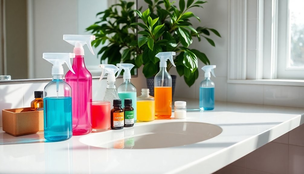 diy bathroom cleaning solutions