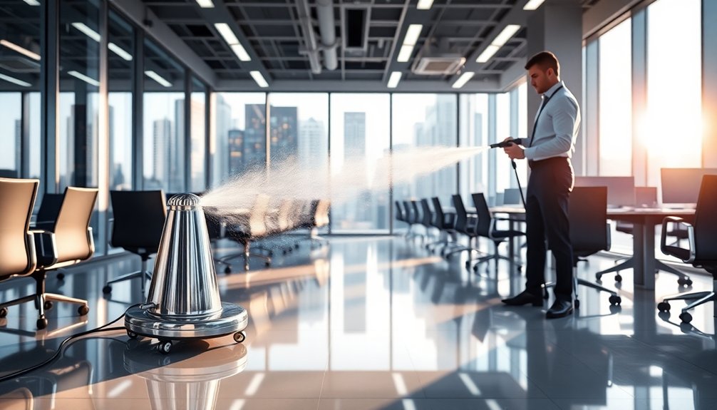 electrostatic sprayers enhance disinfection