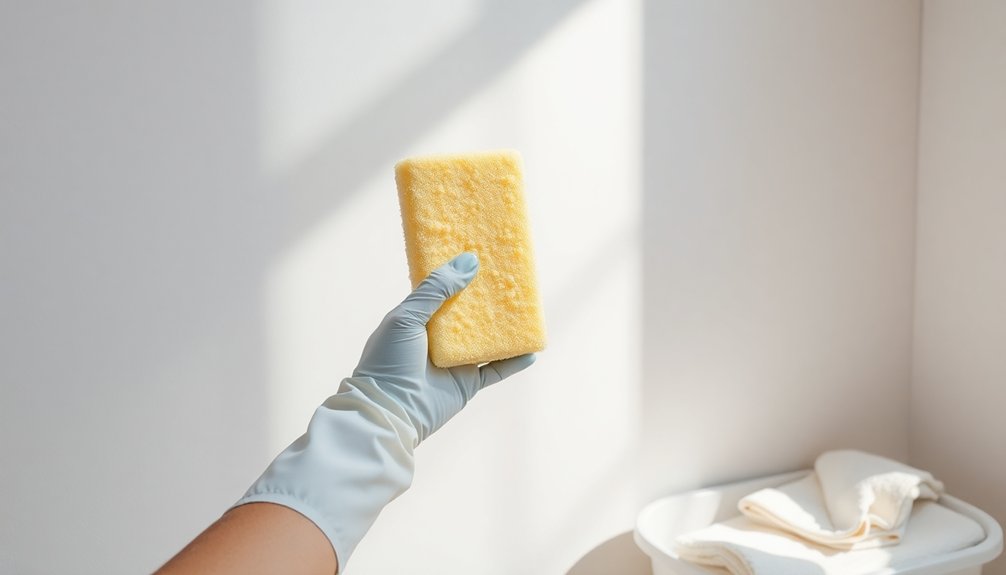 gentle wall washing techniques