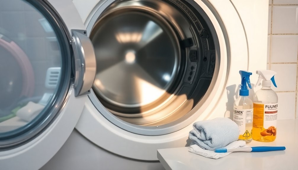 maintain washing machine hygiene