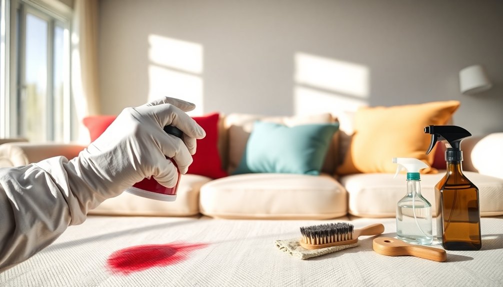 quick action prevents stains