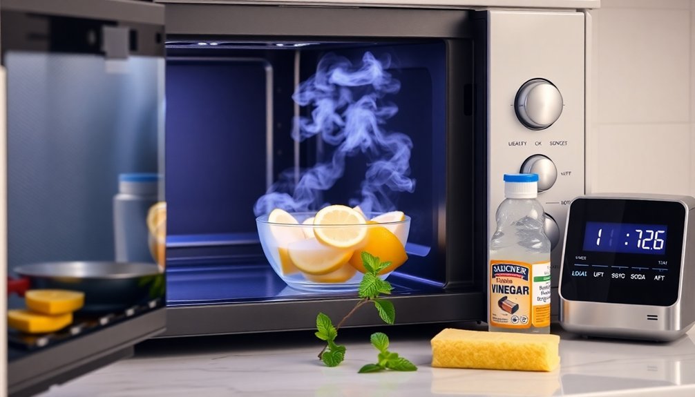 steam cleaning microwave tips