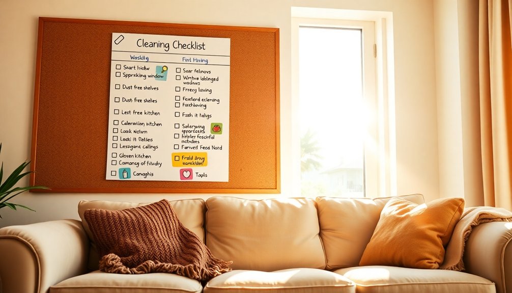 annual deep cleaning checklist