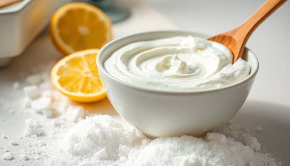baking soda cleaning paste