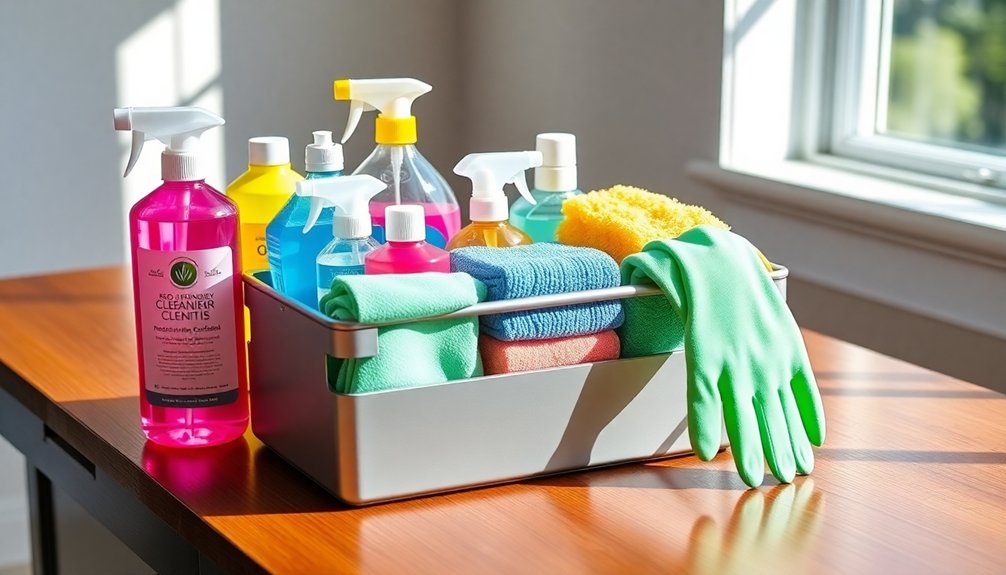 cleaning caddy organization ideas