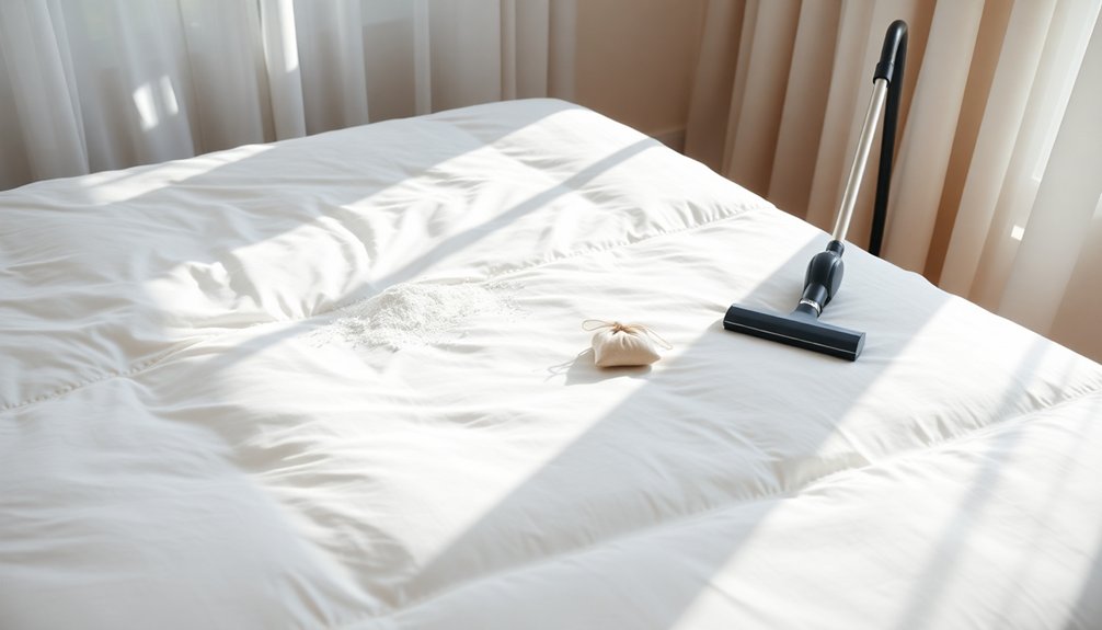 deodorize mattress for freshness