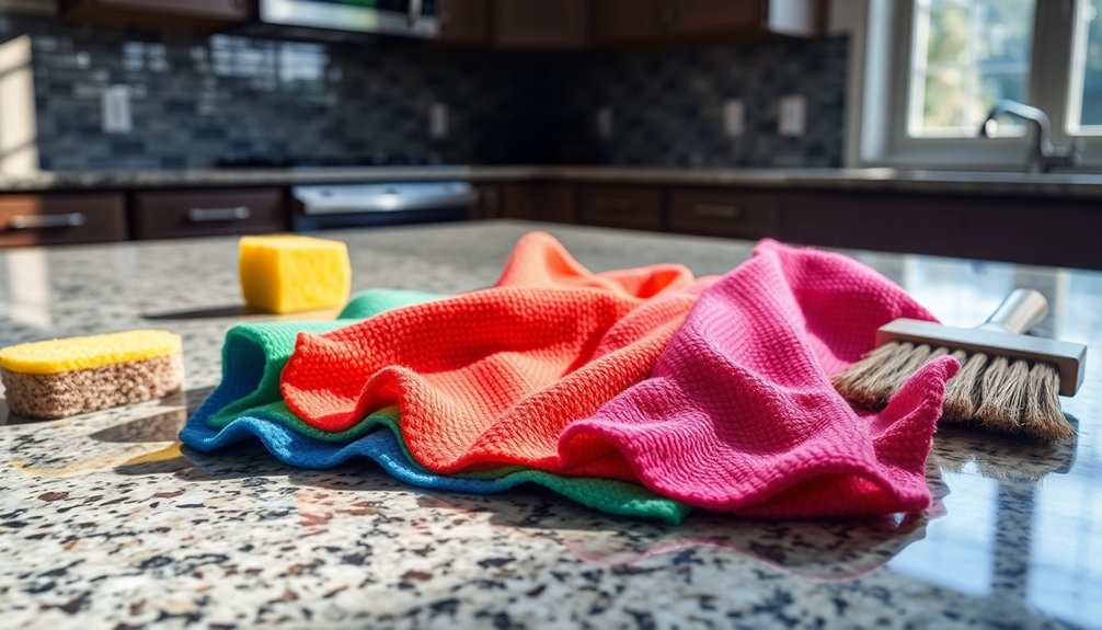 microfiber cloths enhance cleaning efficiency