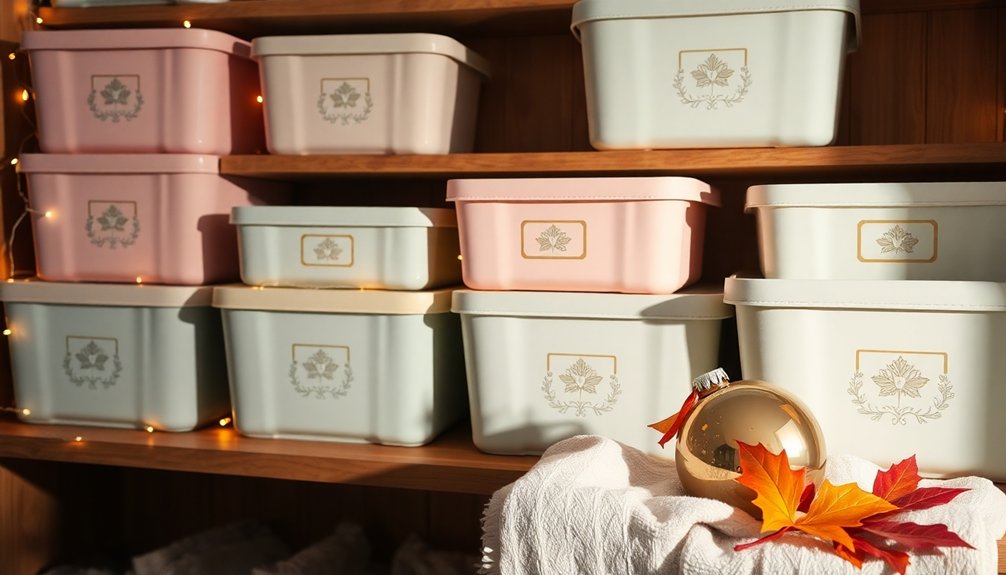 optimal seasonal decor storage