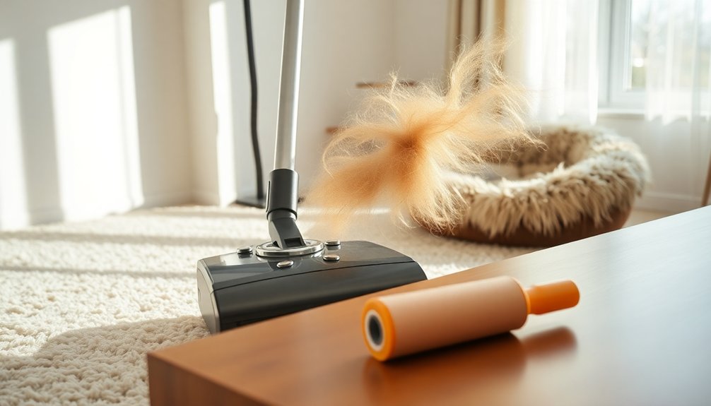 pet hair cleaning routine