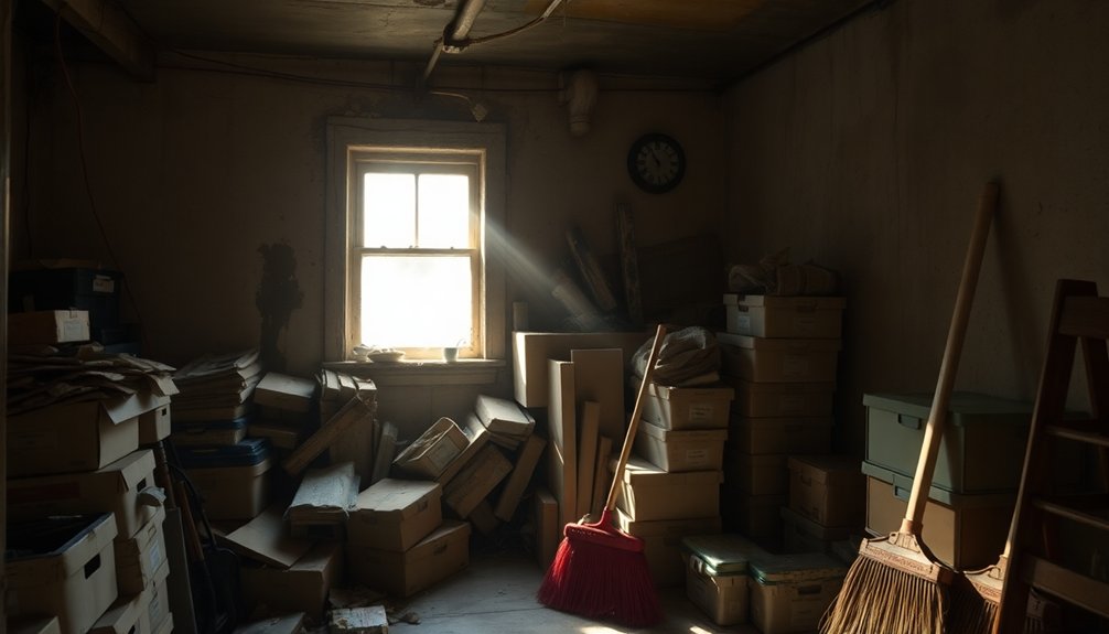 regular basement cleaning schedule