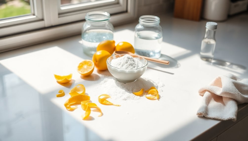 baking soda cleaning paste