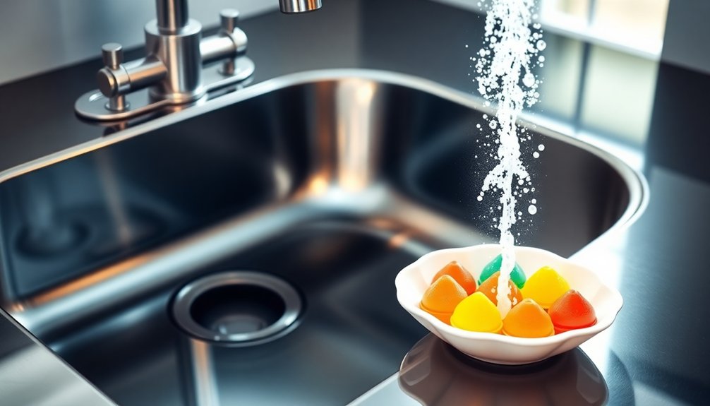 convenient cleaning with pods