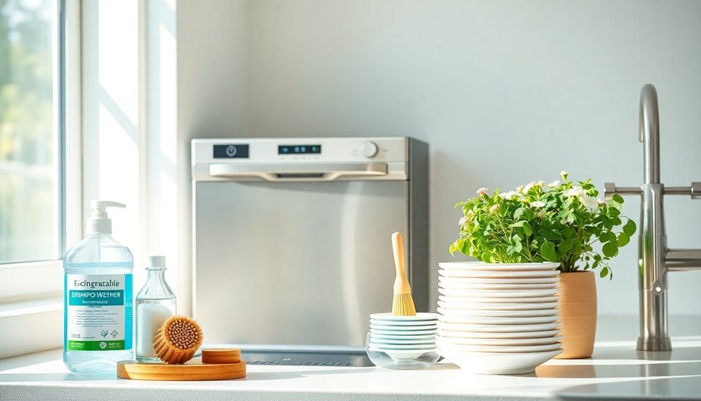 dishwasher saves water efficiently