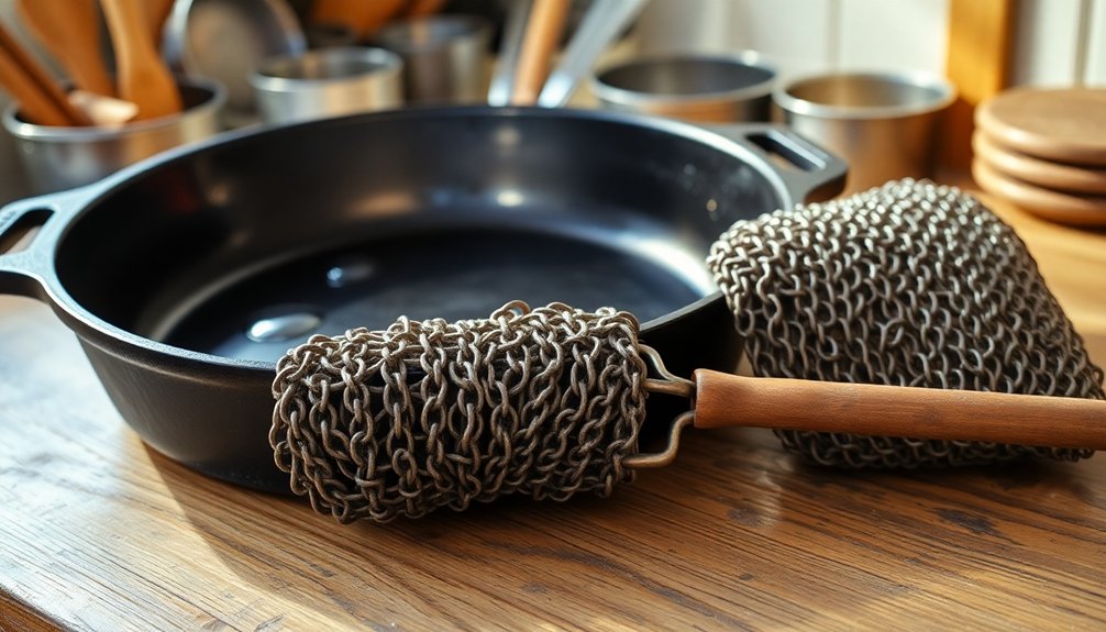 effective cast iron cleaning