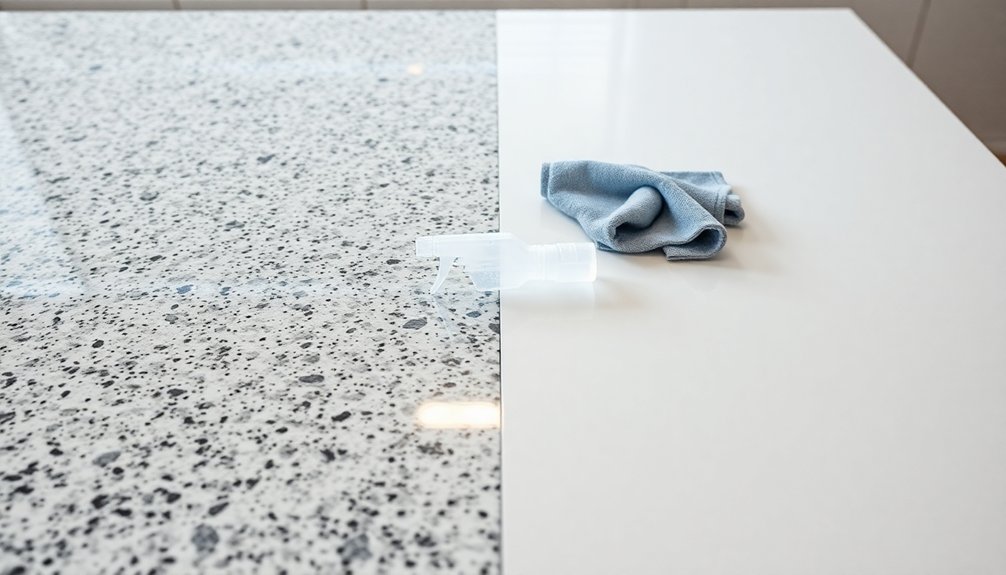 granite versus quartz countertops