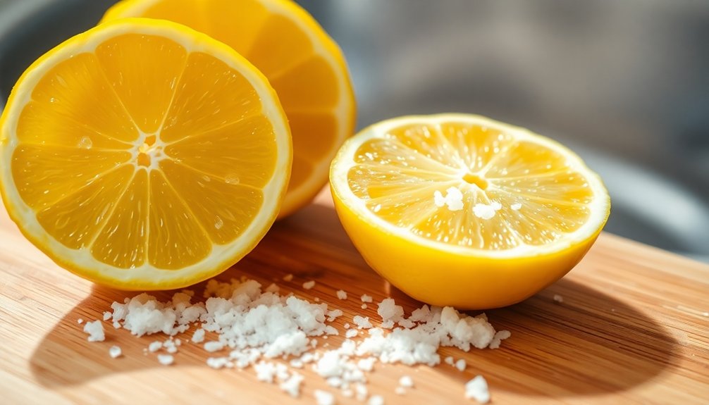 natural cleaning with lemon