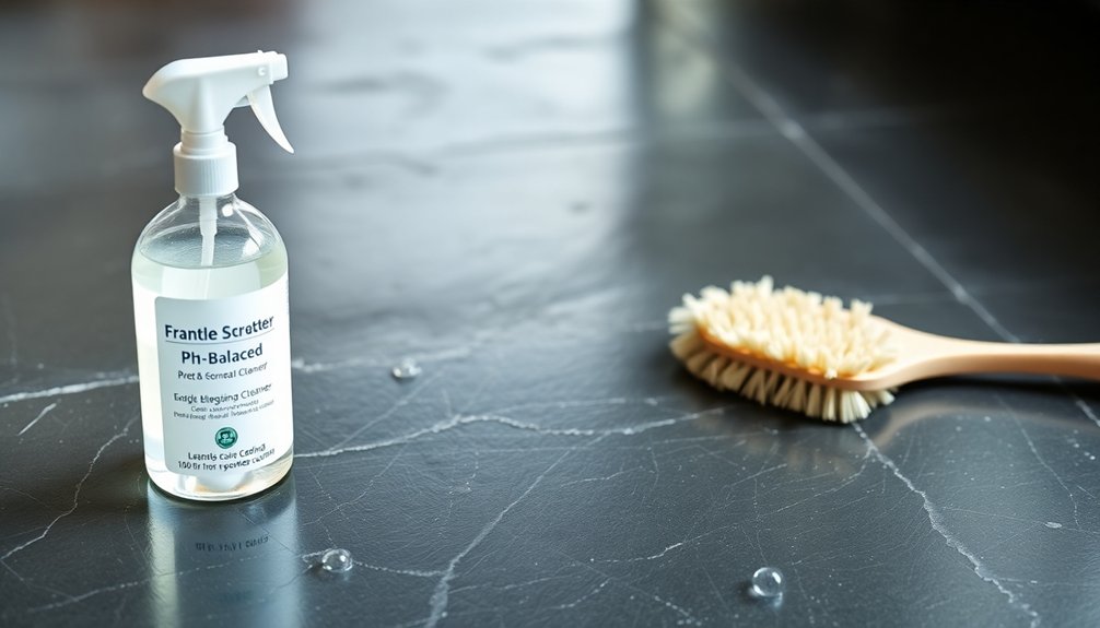 ph balanced cleaners protect slate